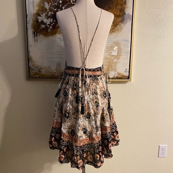 We The Free by Free People Casablanca slip dress size XS TP BOHO Hippy dress ~ - Picture 9 of 14